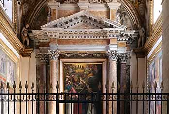 Capilla de San Jacinto, en la nave derecha de Santa Sabina